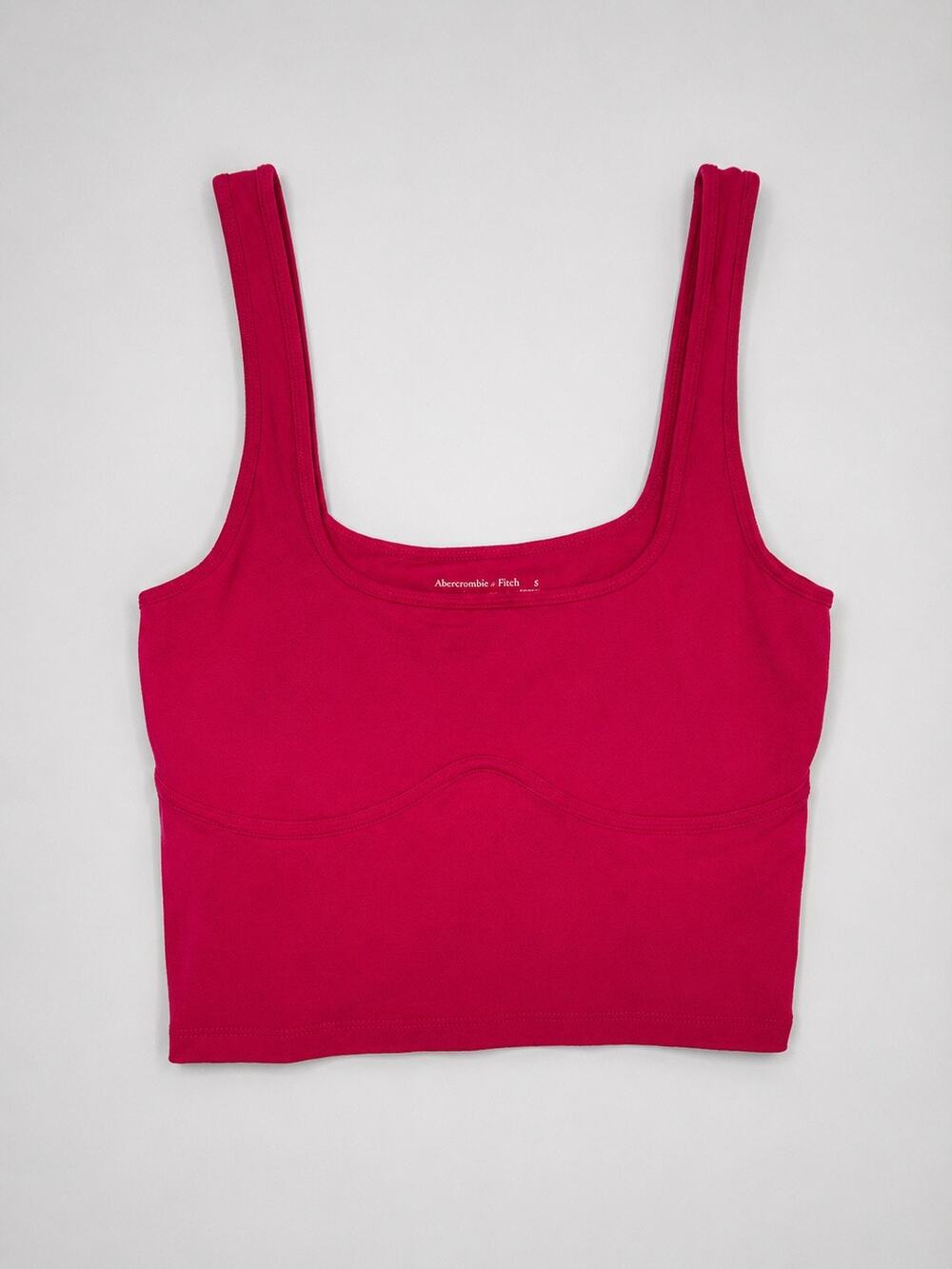 Abercrombie & Fitch Soft A&F Collection Pink Cropped Tank Top | Women’s Small